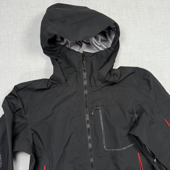 First Ascent Eddie Bauer Waterproof Softshell Jacket Black Front Zip Size XL - Picture 3 of 12